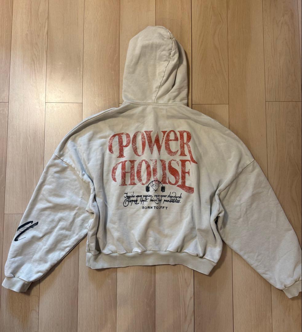 LYFT × Power House Gym ジップアップフーディー