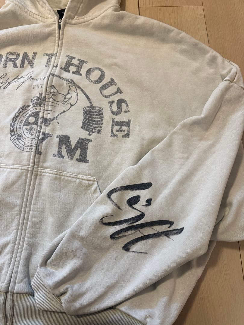 LYFT × Power House Gym ジップアップフーディー