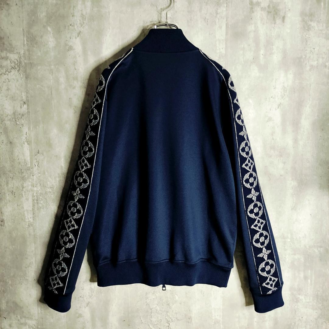 極美品・24SS★ルイヴィトン モノグラム シグネチャー刺繍 トラックジャケット