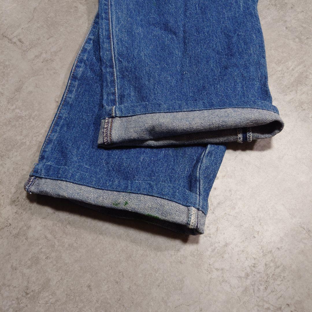 80s Levi's 501 USA製 ハチマル 内股シングル 濃紺 W36