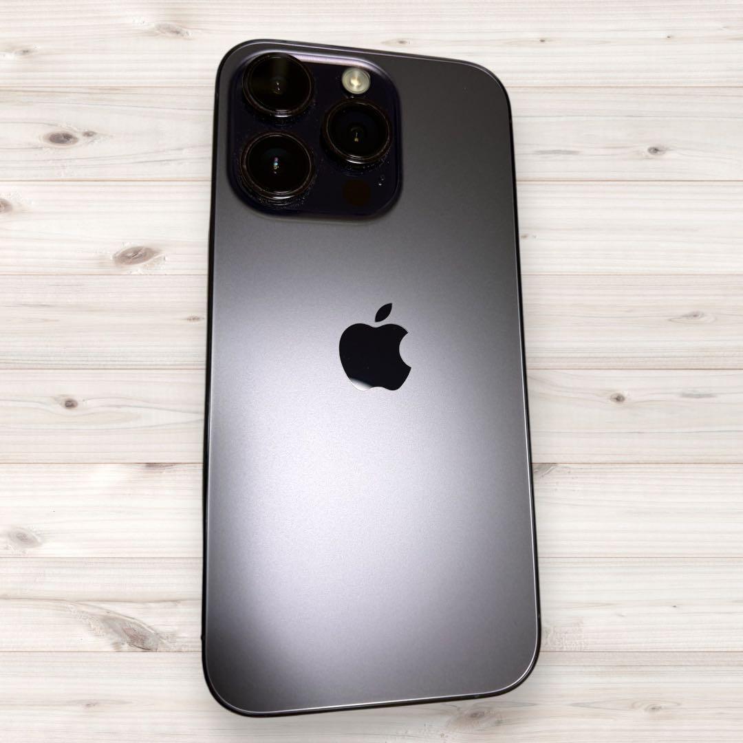 iPhone 14 Pro 256GB ディープパープル 本体 バッテリー80%