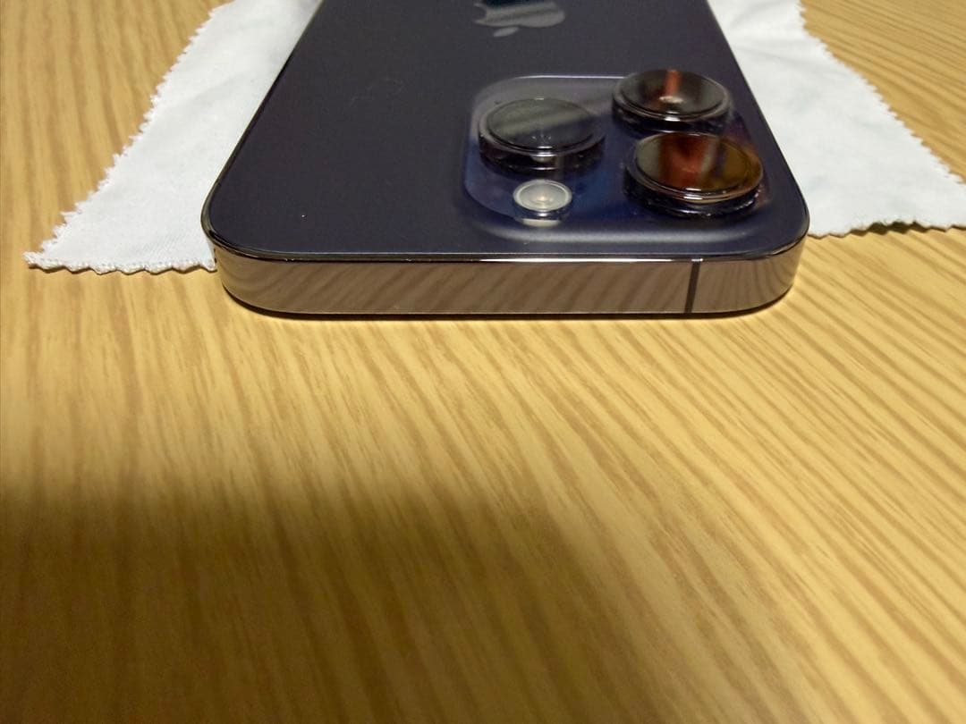 iPhone 14 Pro 256GB ディープパープル 本体 バッテリー80%