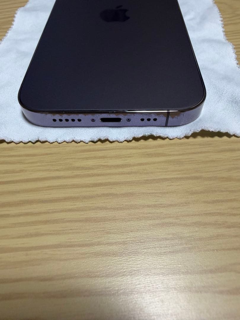iPhone 14 Pro 256GB ディープパープル 本体 バッテリー80%