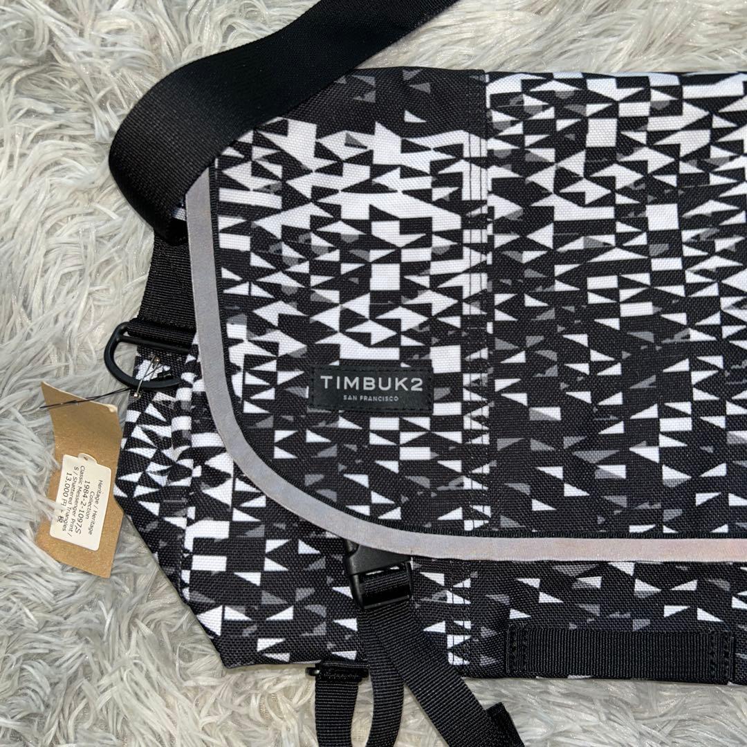 【新品】TIMBUK2 クラシックメッセンジャーバッグ Sサイズ 幾何学模様