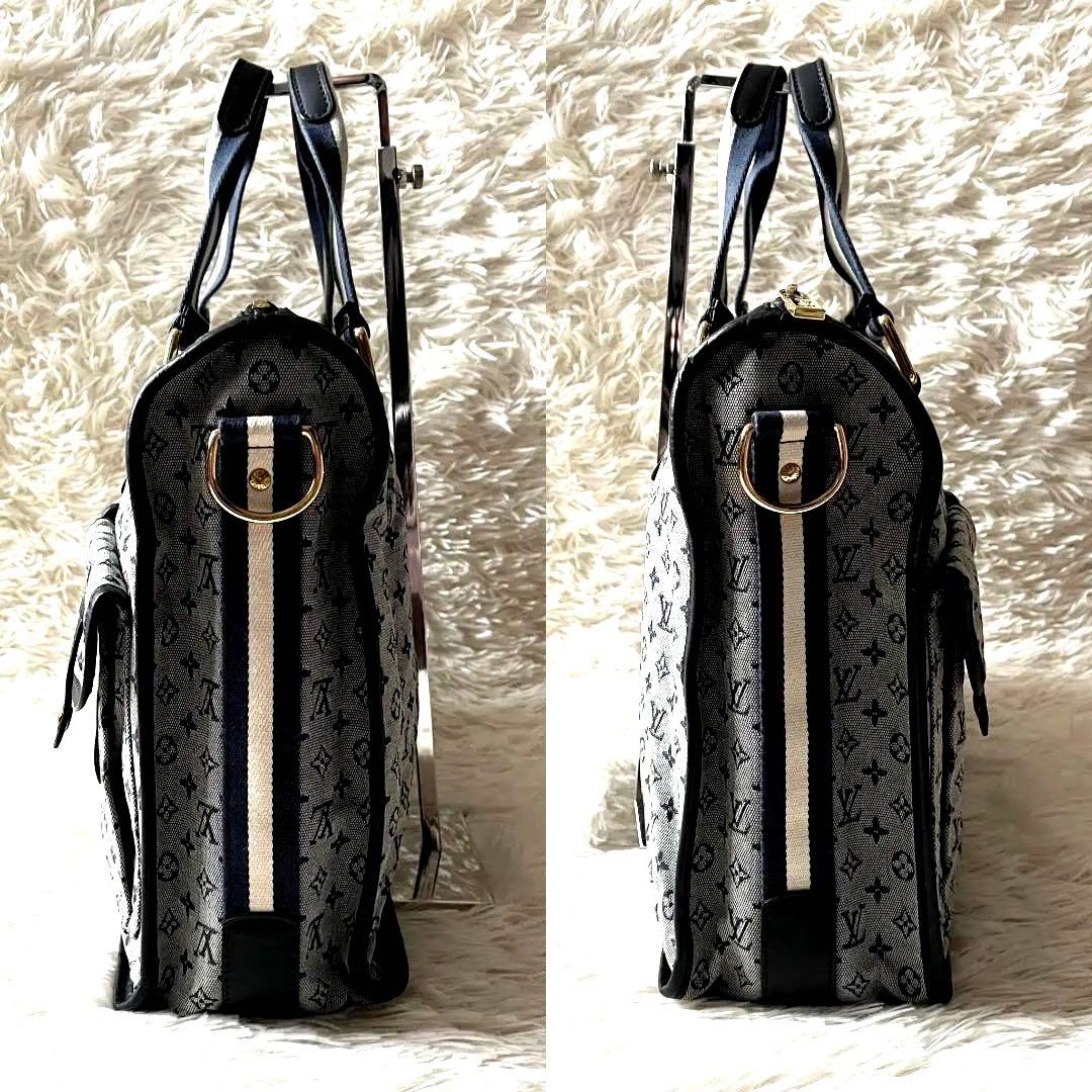 極美品　 ルイヴィトン サックマリーケイト M42341 モノグラム ネイビー