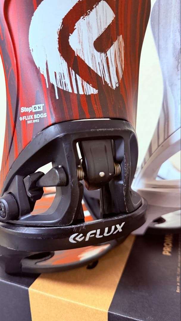 FLUX Step on ビンディング ホワイト/ブラック