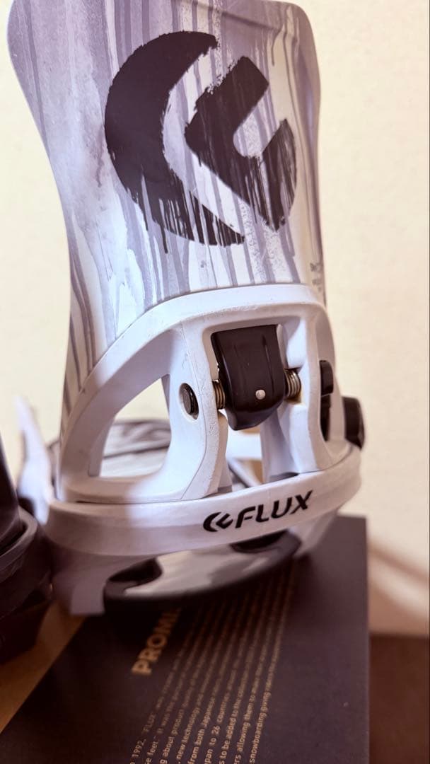 FLUX Step on ビンディング ホワイト/ブラック