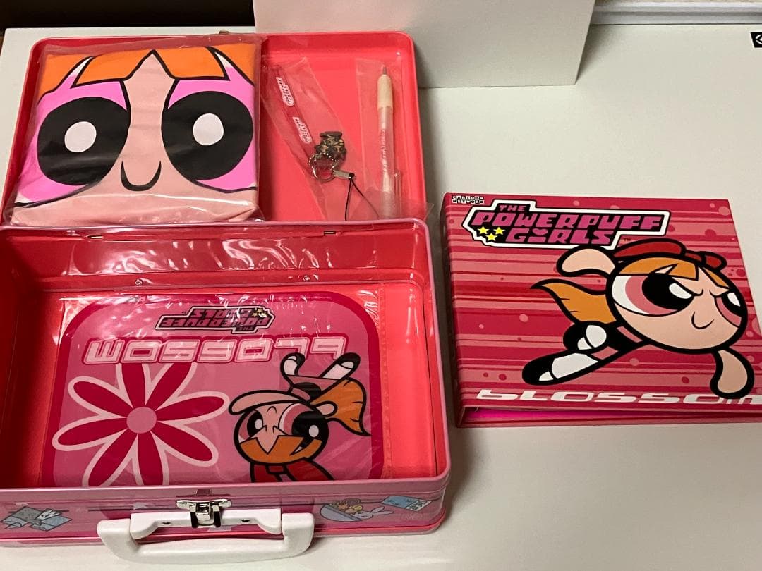 パワーパフ ガールズ DVD-BOX ブロッサム缶　輸送箱付き