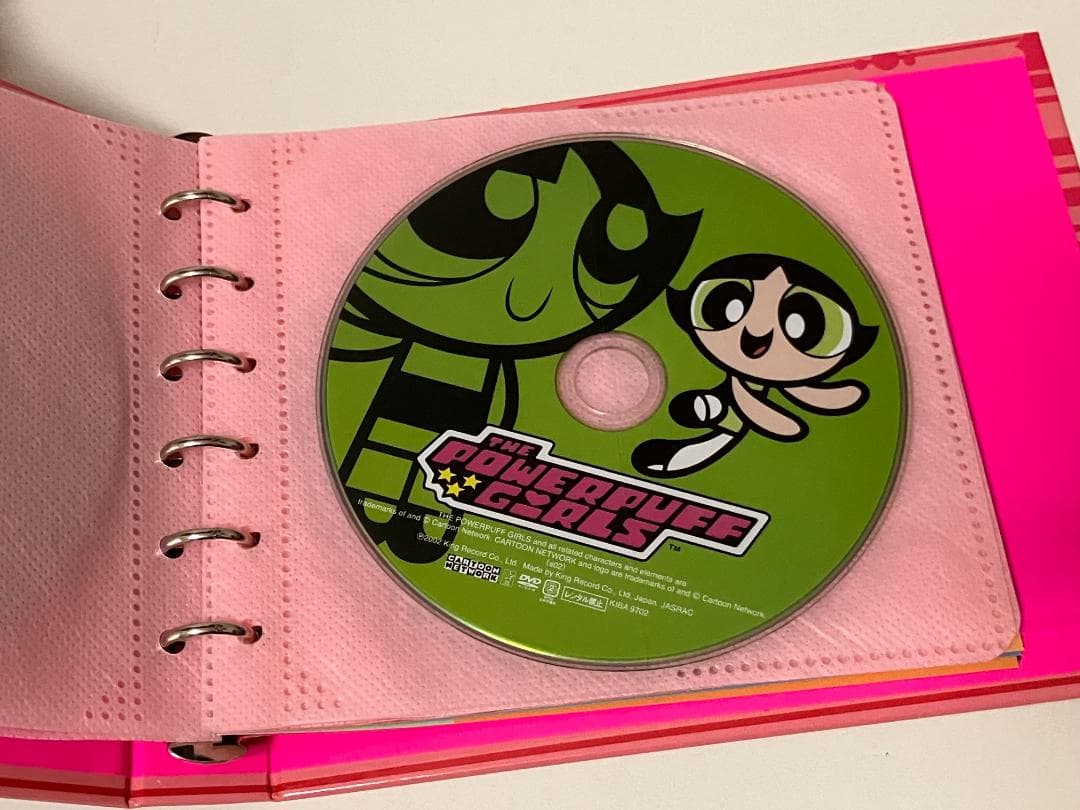 パワーパフ ガールズ DVD-BOX ブロッサム缶　輸送箱付き