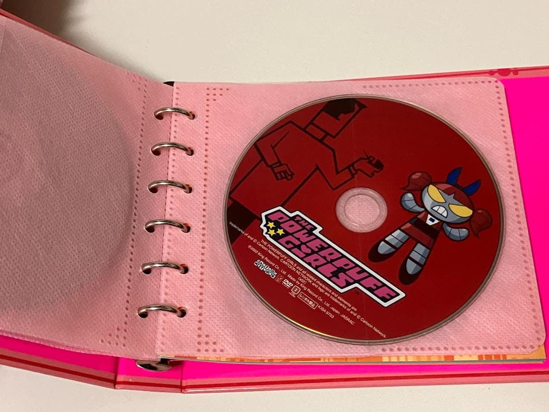 パワーパフ ガールズ DVD-BOX ブロッサム缶　輸送箱付き