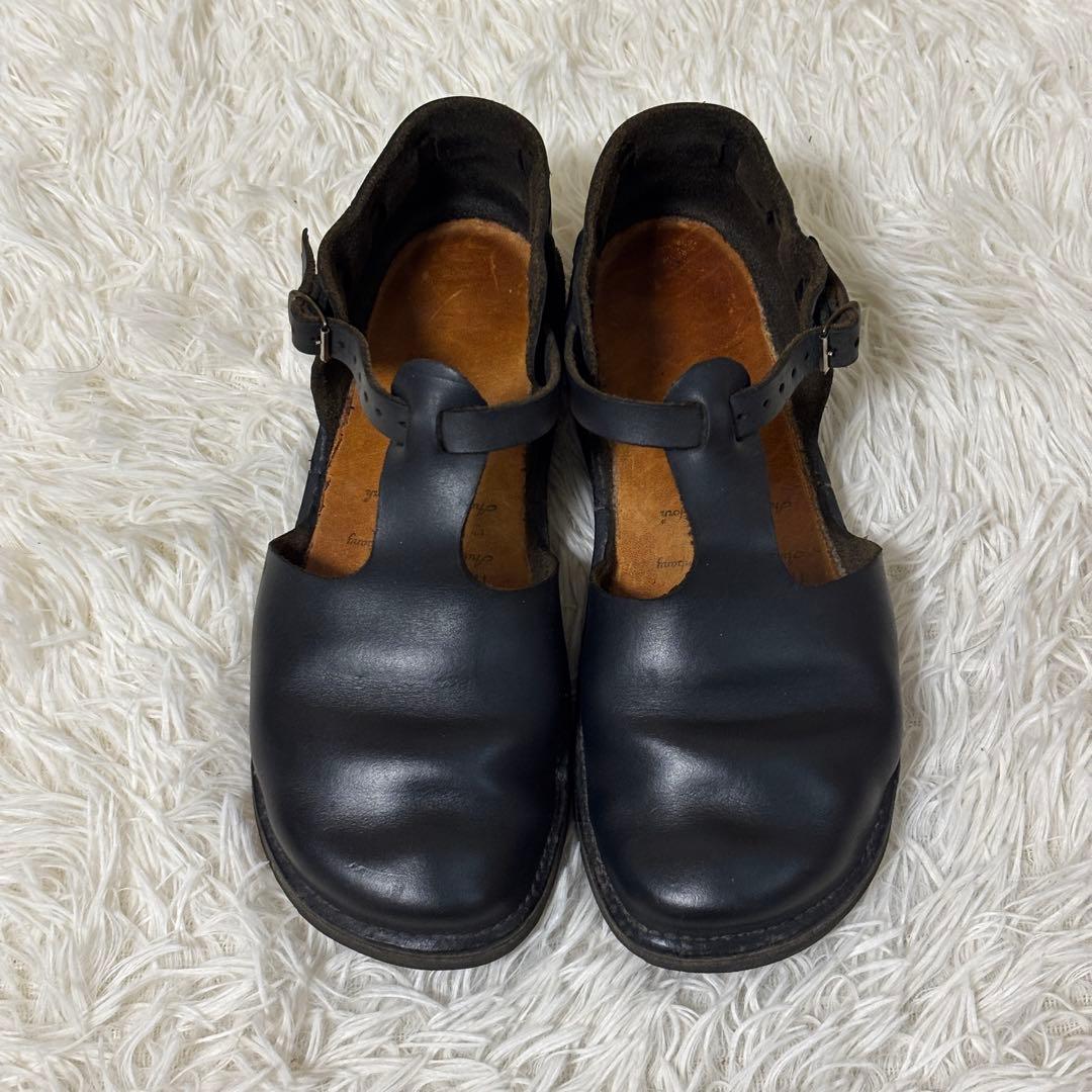 【美品】オーロラシューズ　ウエストインディアン　ブラック　24.0