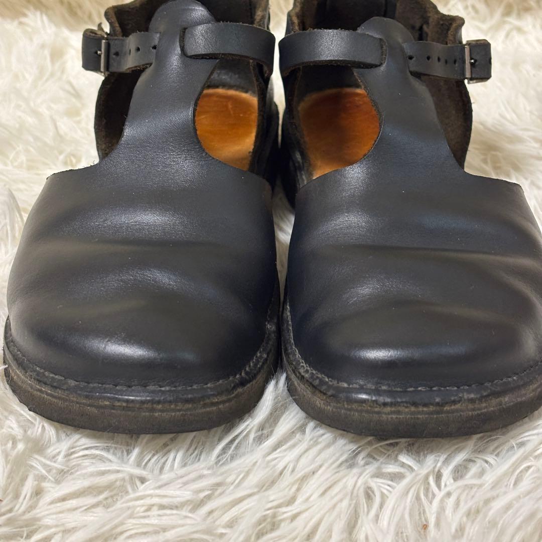 【美品】オーロラシューズ　ウエストインディアン　ブラック　24.0