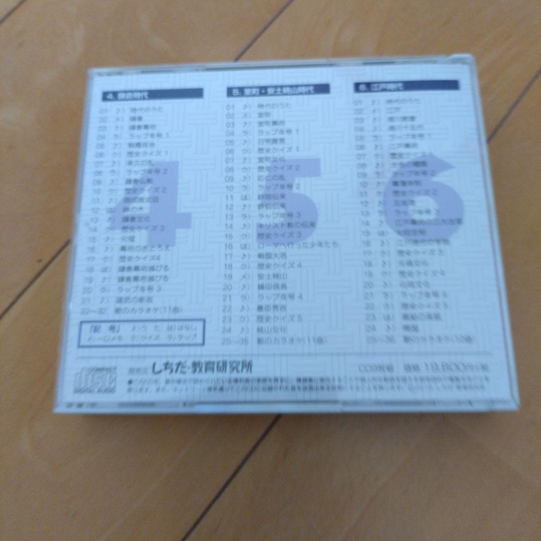 しちだ教育研究所　れきし探訪CD9枚セット