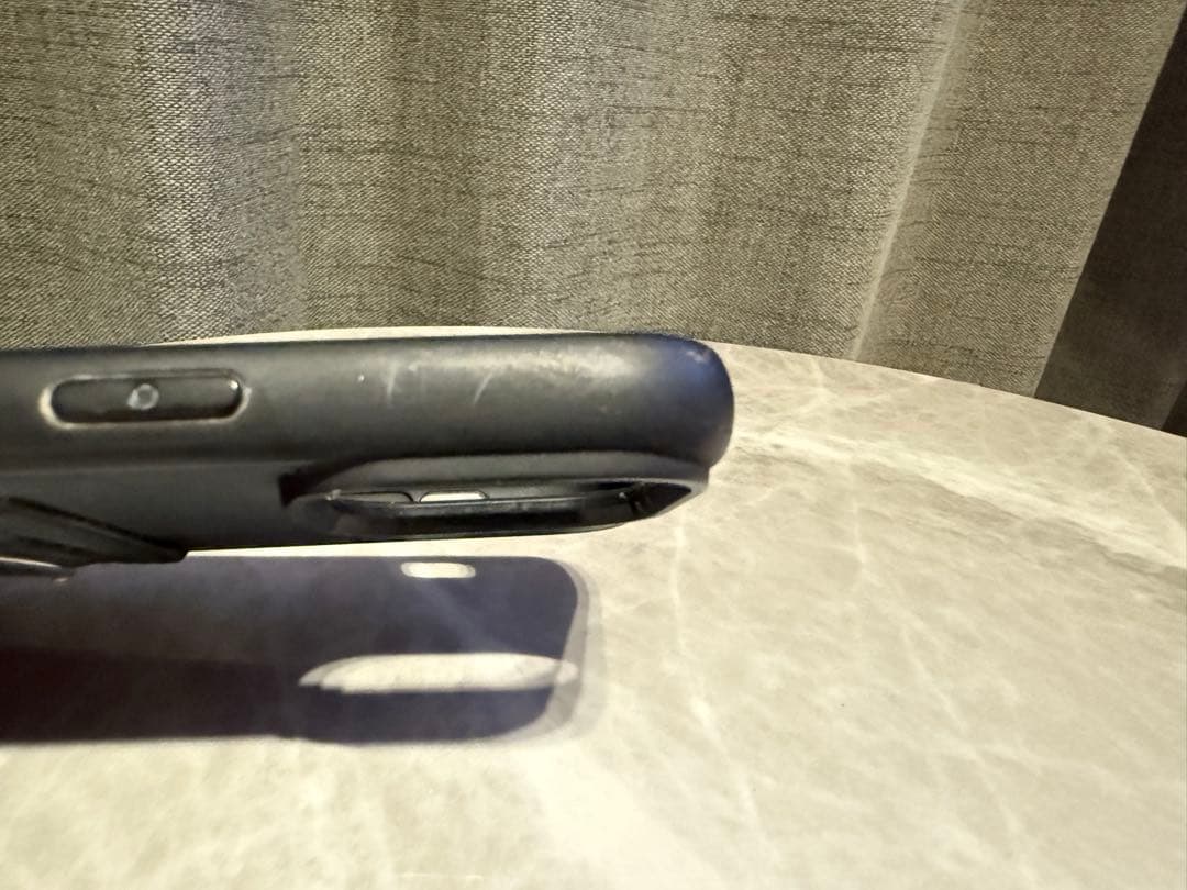 PRADA サフィアーノ14promax iPhoneケース　黒