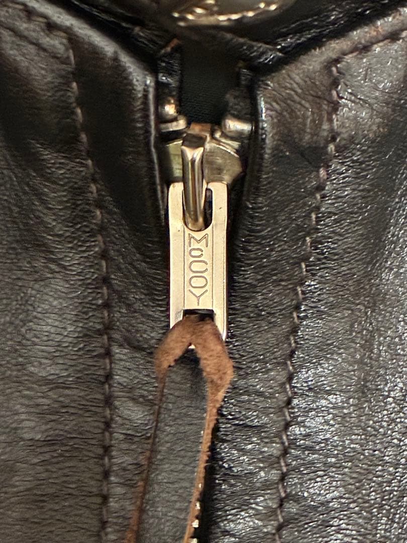 BUCO J-100 シングルライダースジャケット（ホースハイド・茶芯）