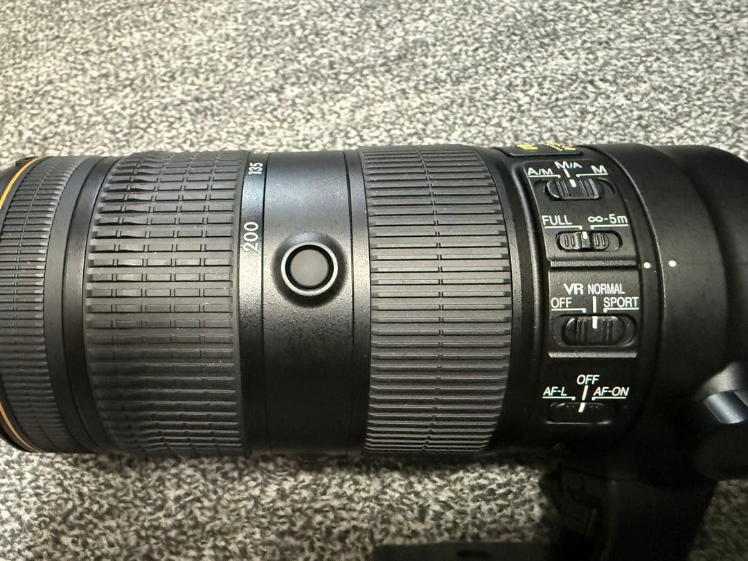 ニコン AF-S NIKKOR 70-200mm f/2.8E FL ED VR