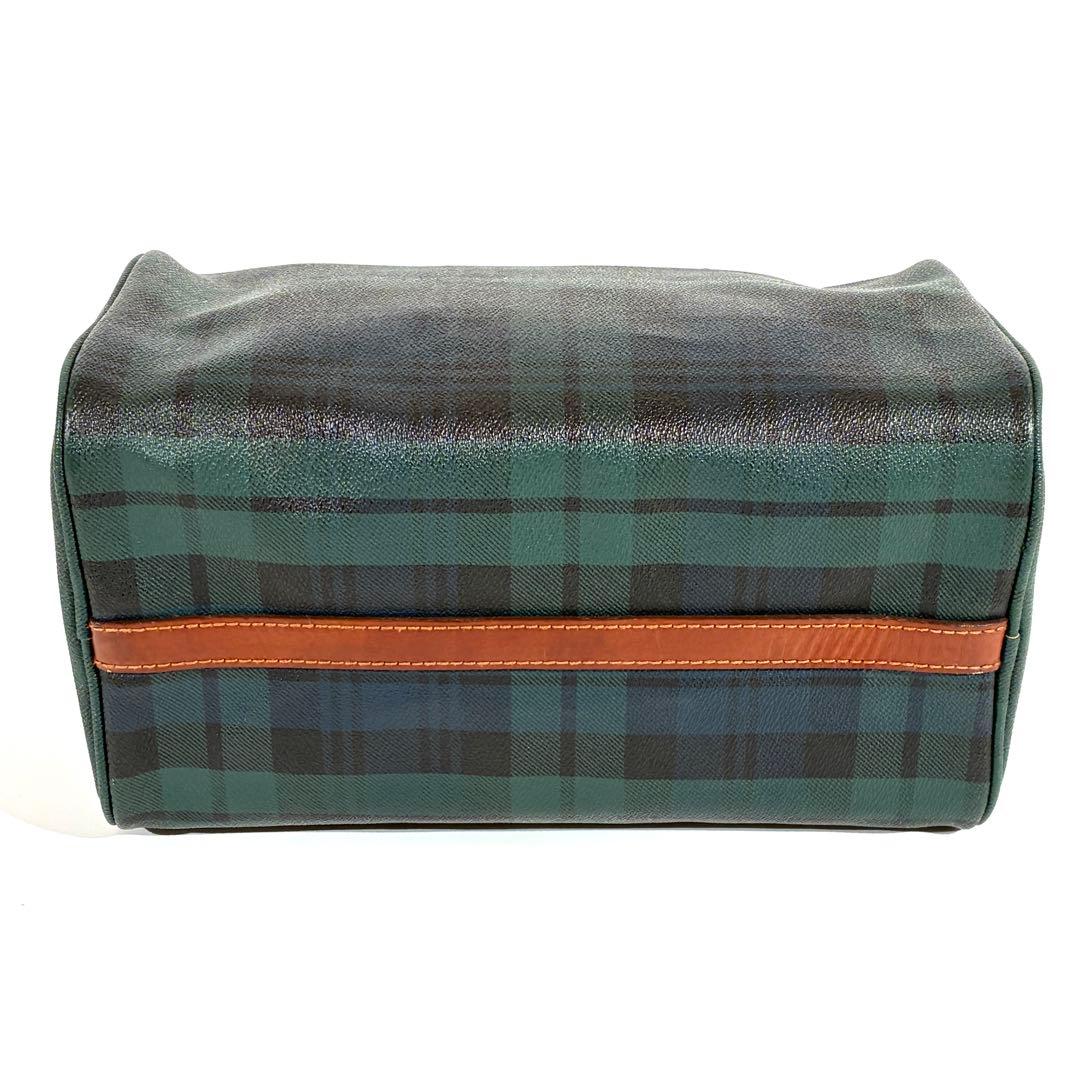 美品★ POLO RALPH LAUREN ミニボストン ブラックウォッチ