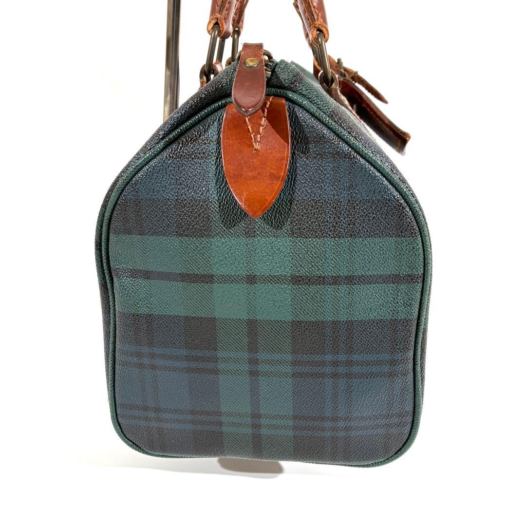 美品★ POLO RALPH LAUREN ミニボストン ブラックウォッチ