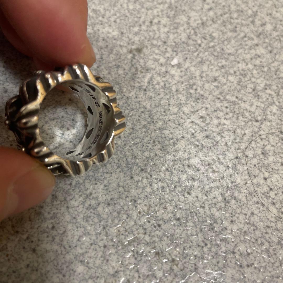 クロムハーツ　銀製約19号　リング(52)