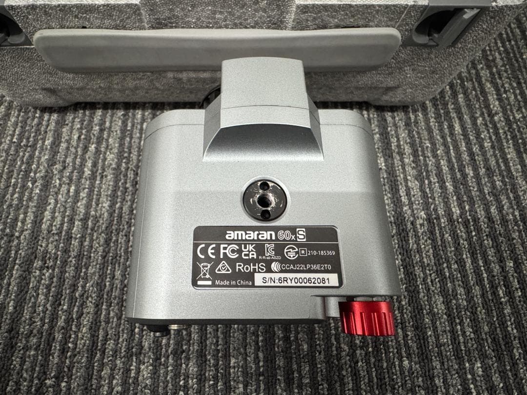 amaran製60S ハードケース付き機器 電源アダプター