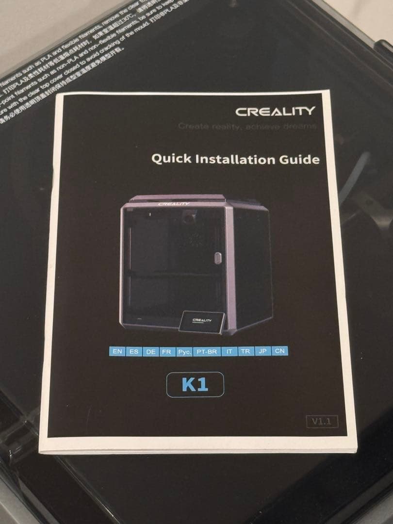 Q*N様 CREALITY K1 3Dプリンター 本体