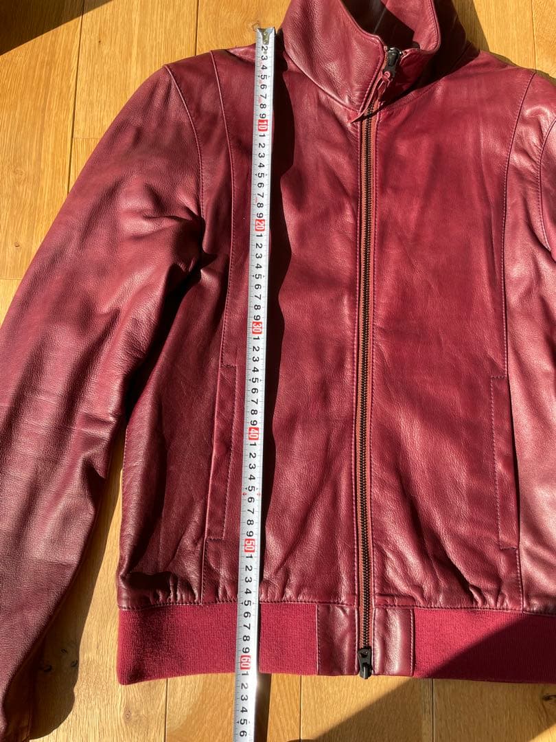 メンズ レザージャケット 牛革　サイズ40