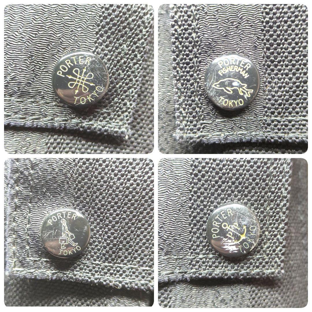 美品✨ポーター タンゴ ショルダーバッグ 黒 三日月 多収納 70周年記念モデル