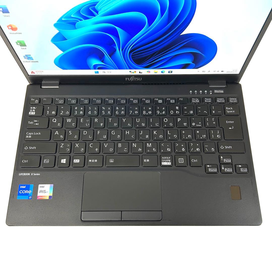 富士通 LIFEBOOK U9311/F i7 バッテリー良好 第11世代 軽量