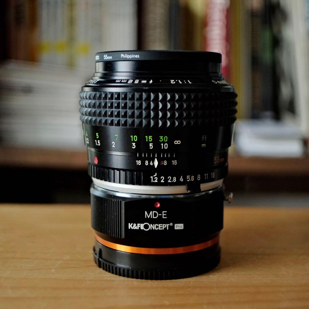 レンズ(単焦点) MINOLTA PG-ROKKOR 58mm f/1.2 (Sony E)