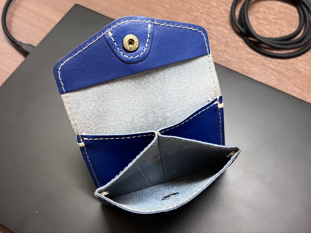 土屋鞄 ディアリオ ツインケース 青（限定色）