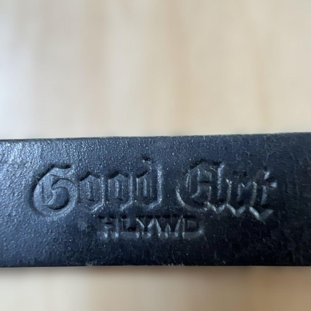 Good art hlywd レザーブレスレット