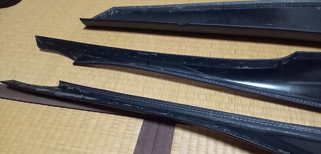 ☆美品☆ プリウス50系LANBO 合成皮革 ドアレザーパネル 4点セット