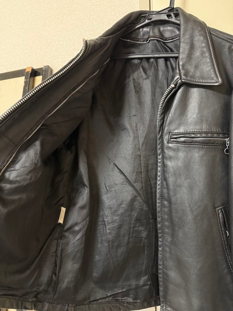 週末セール schott 642 シングルライダースジャケット