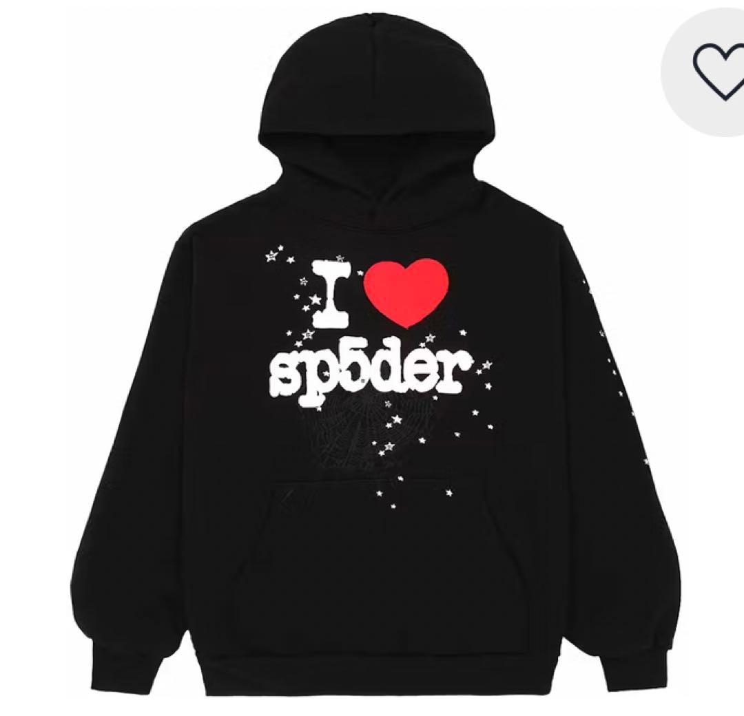Sp5der I Love sp5derパーカー