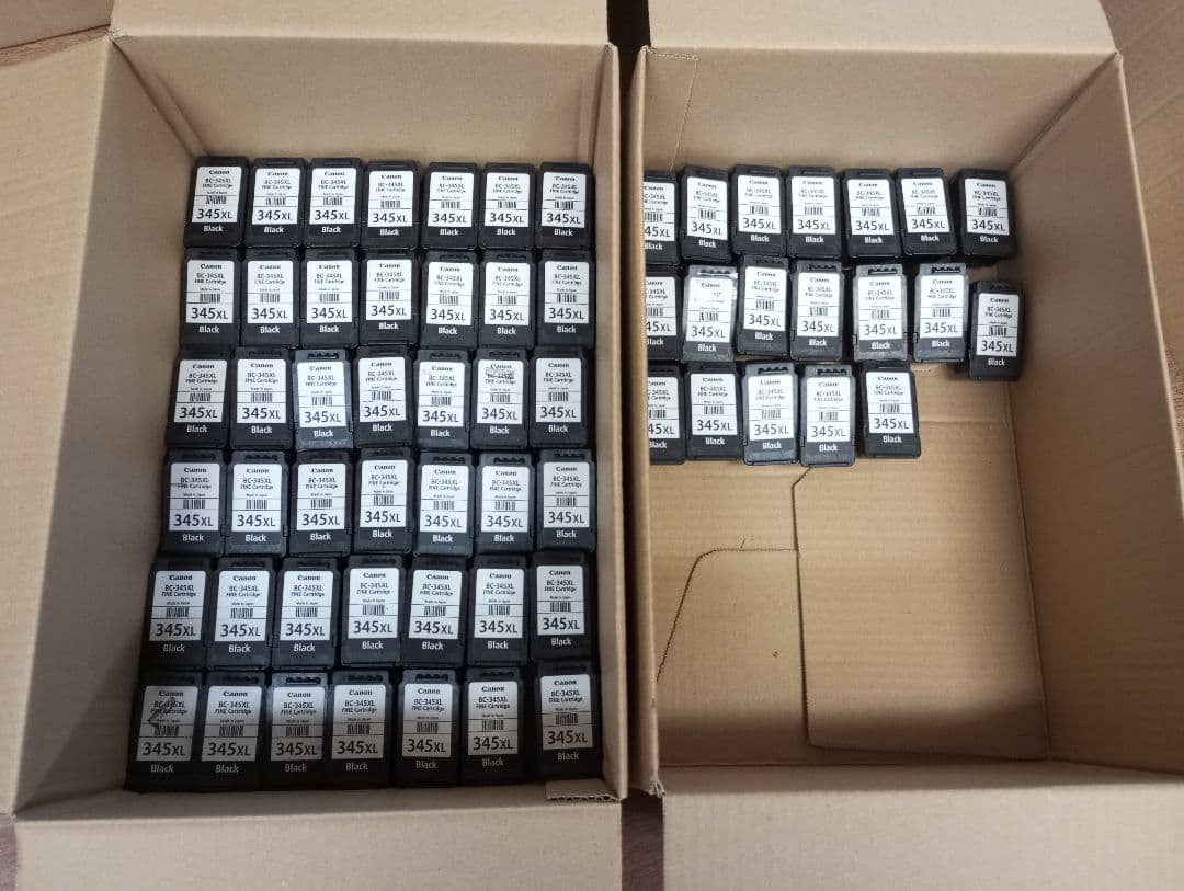 キャノンCanon純正使用済みインクカートリッジ使用済526個