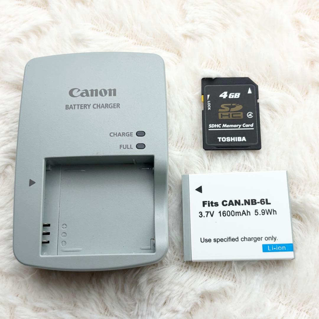極美品 動作良好 Canon PowerShot S120 バッテリー 充電器