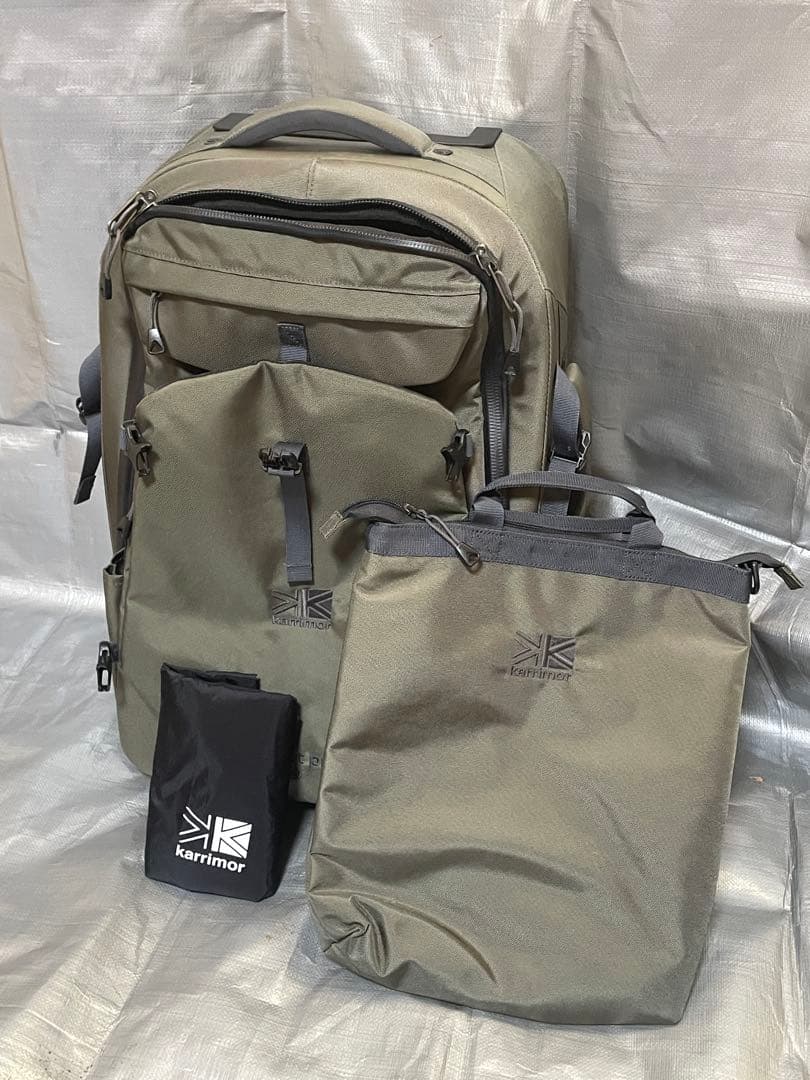 【廃盤・希少】karrimorエアポートプロ40 キャリー