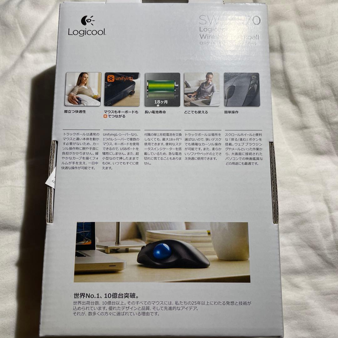 ロジクール　SW-M570 Unifying ワイヤレストラックボール