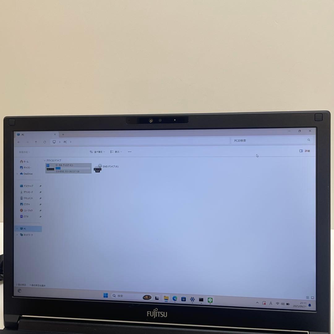 #276 富士通 Lifebook A749 i5-8365U Office付き