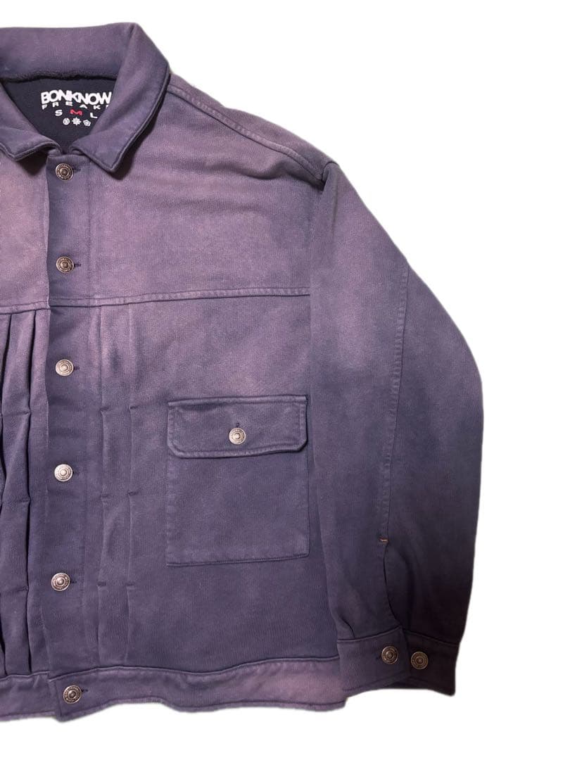 bonknow freaks スウェットトラッカージャケット TYPE-001