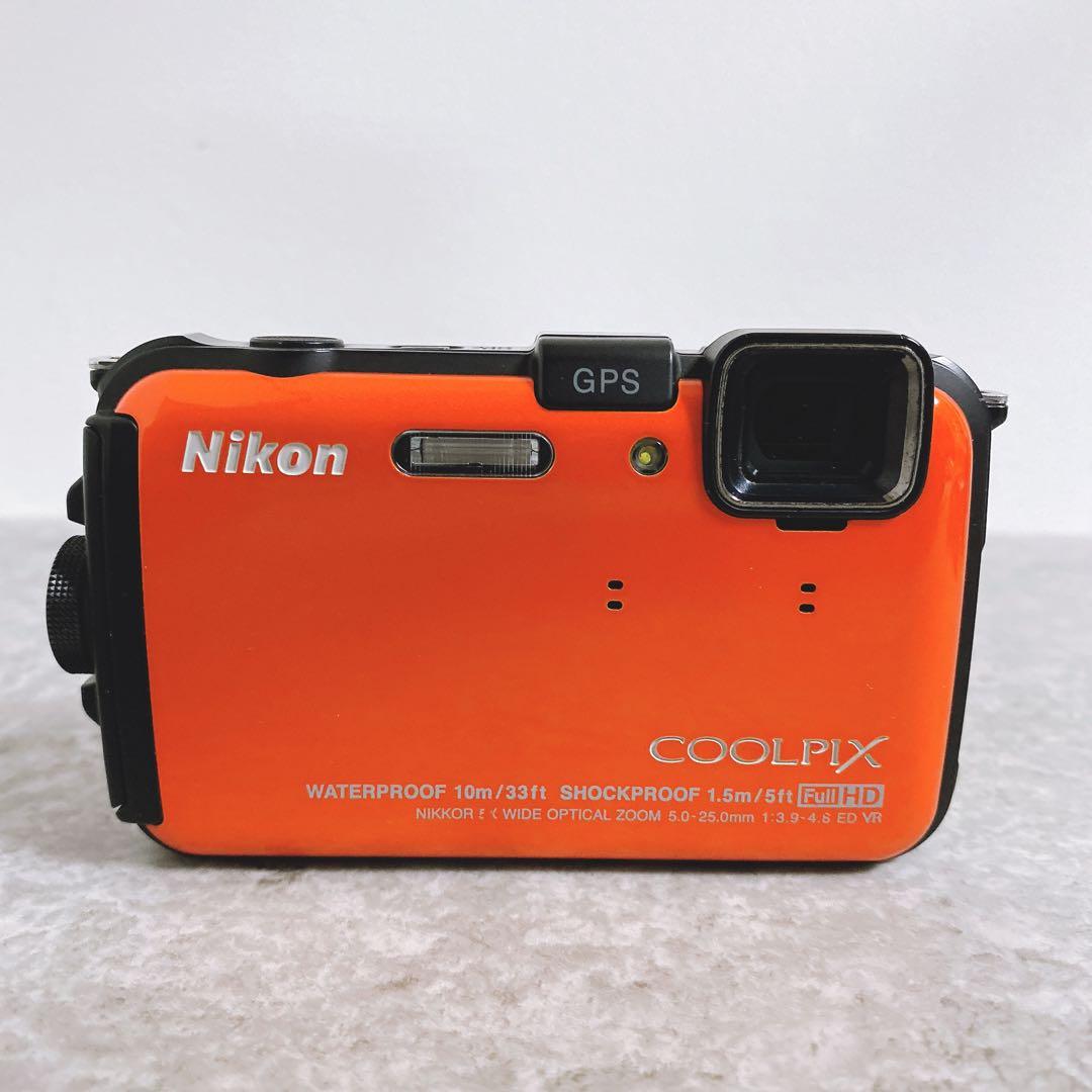 Nikon COOLPIX AW100 防水 デジタルカメラ GPS