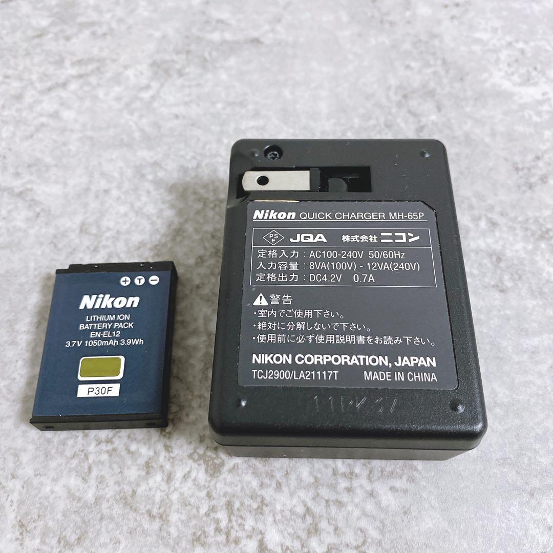 Nikon COOLPIX AW100 防水 デジタルカメラ GPS