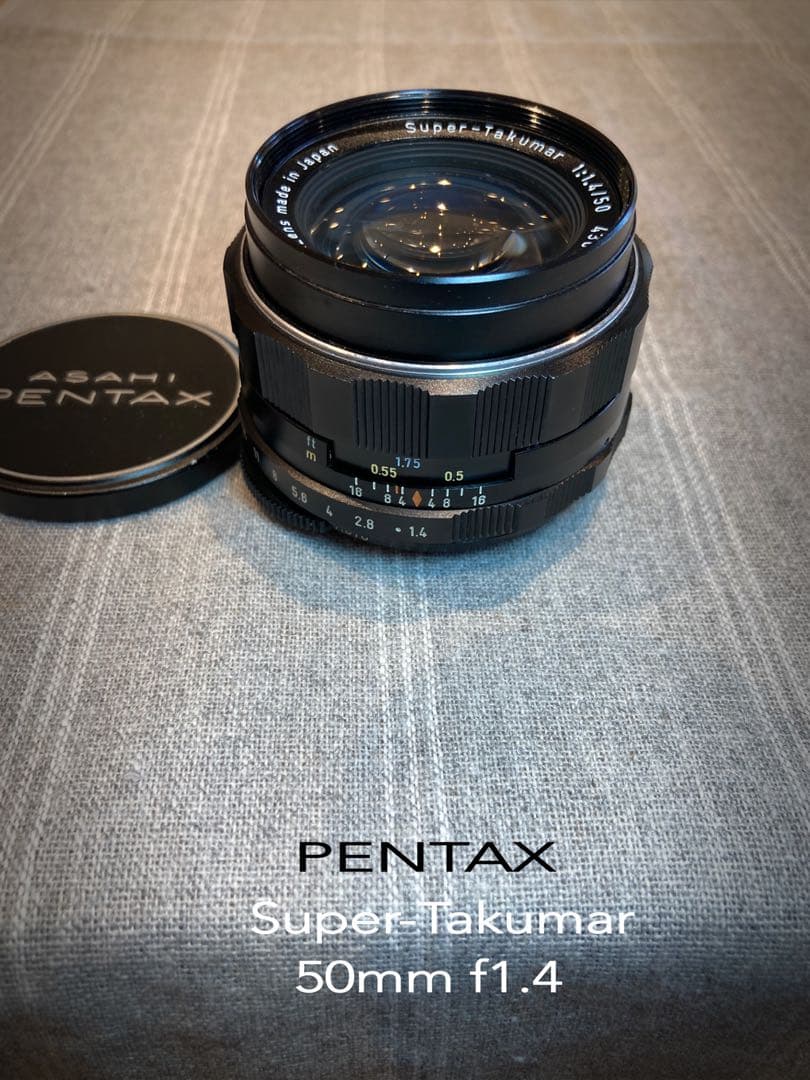 ★超美品！pentax sp ブラック/50mm f1.4 作例多数＊初期保証