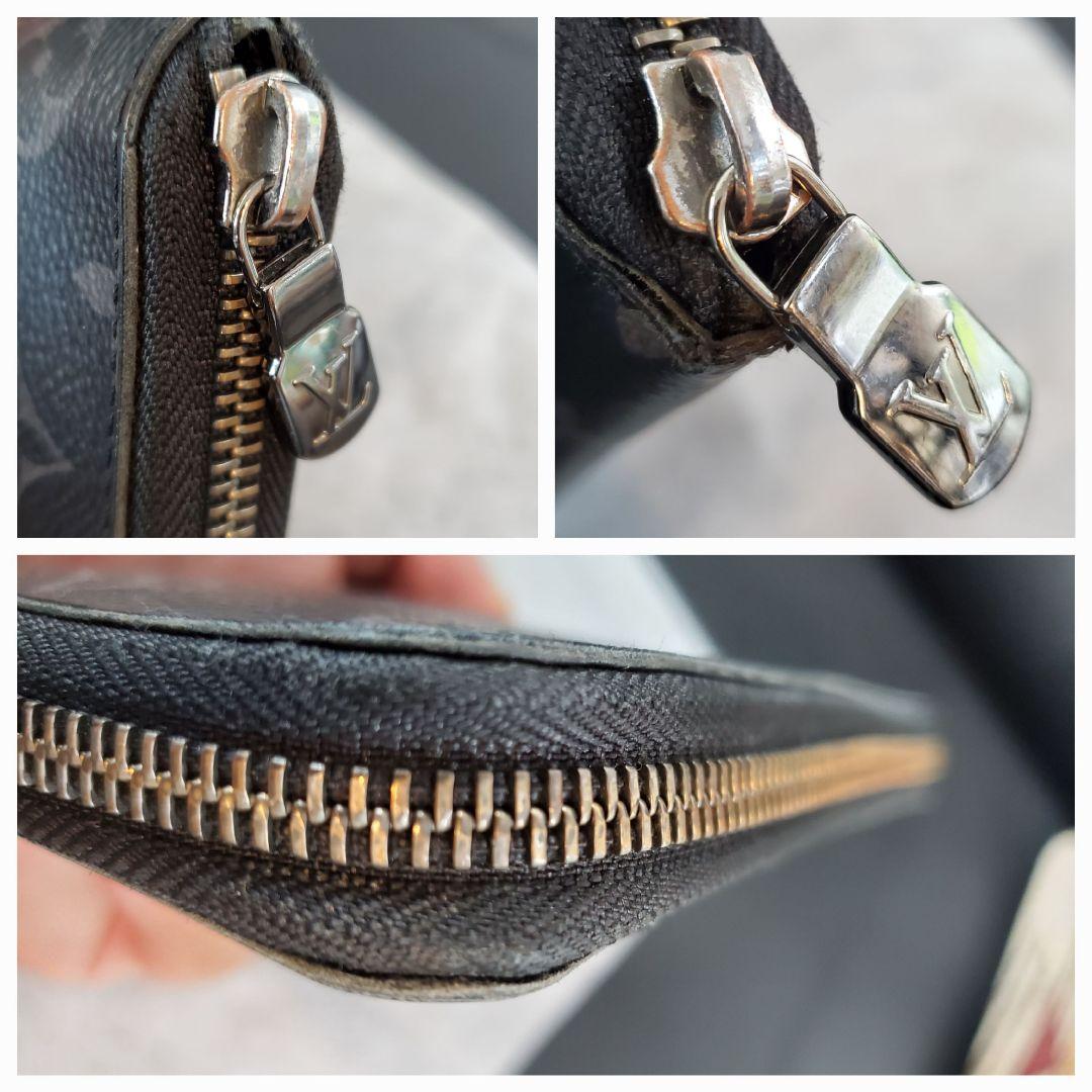 ルイヴィトン長財布 モノグラム エクリプス ジッピー ICモデル ブラック