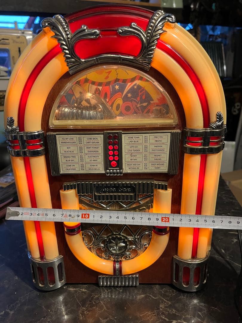 ジュークボックス ラジオ 昭和レトロ ジュークボックス ラジオ感度良好