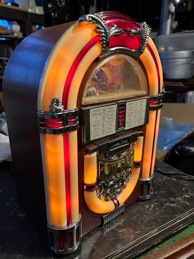 ジュークボックス ラジオ 昭和レトロ ジュークボックス ラジオ感度良好