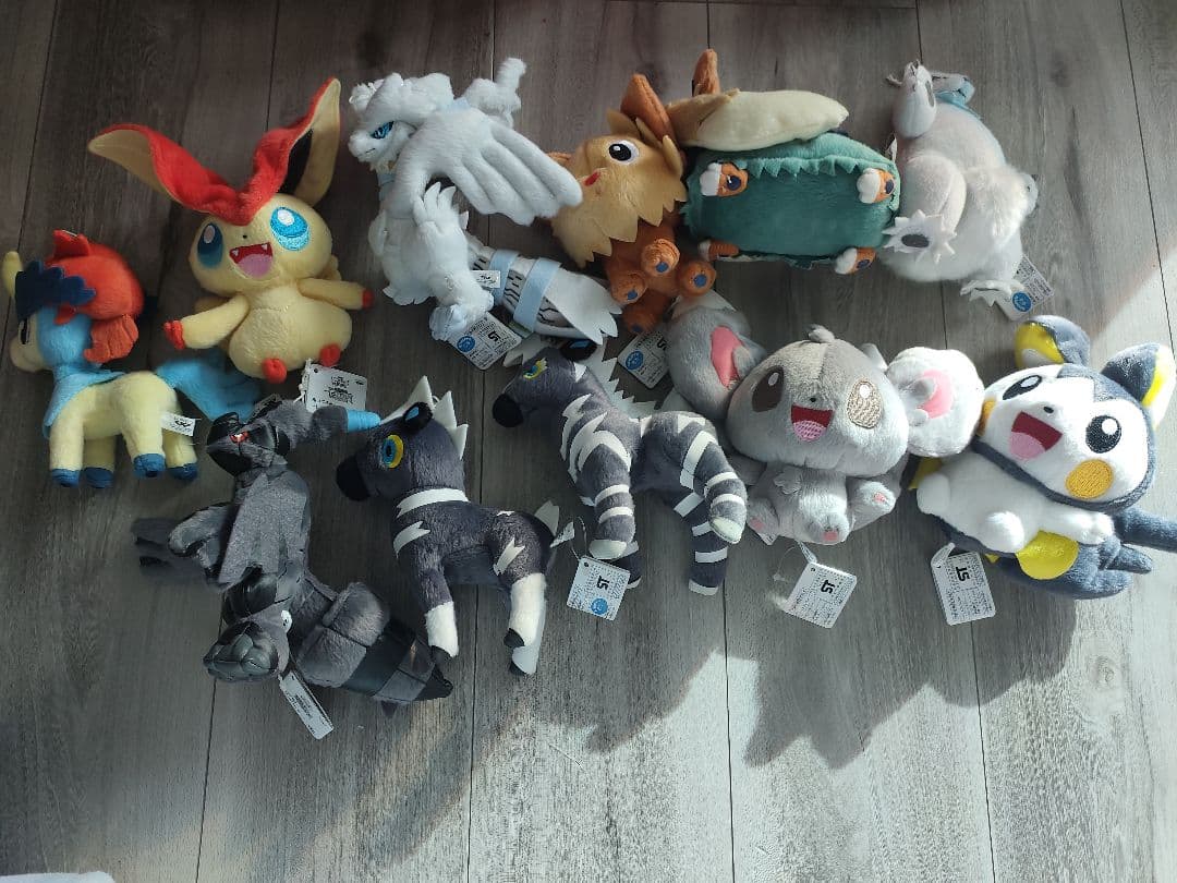 ポケモン　ベストウイッシュ　ぬいぐるみ　まとめ売り　イッシュ地方