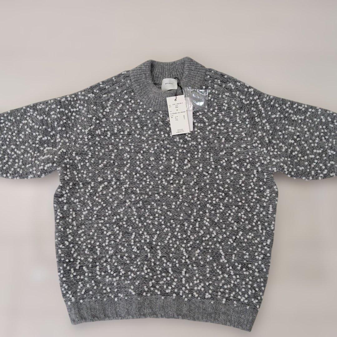 新品未使用size36yori shirocon ポッピングシャワーニット