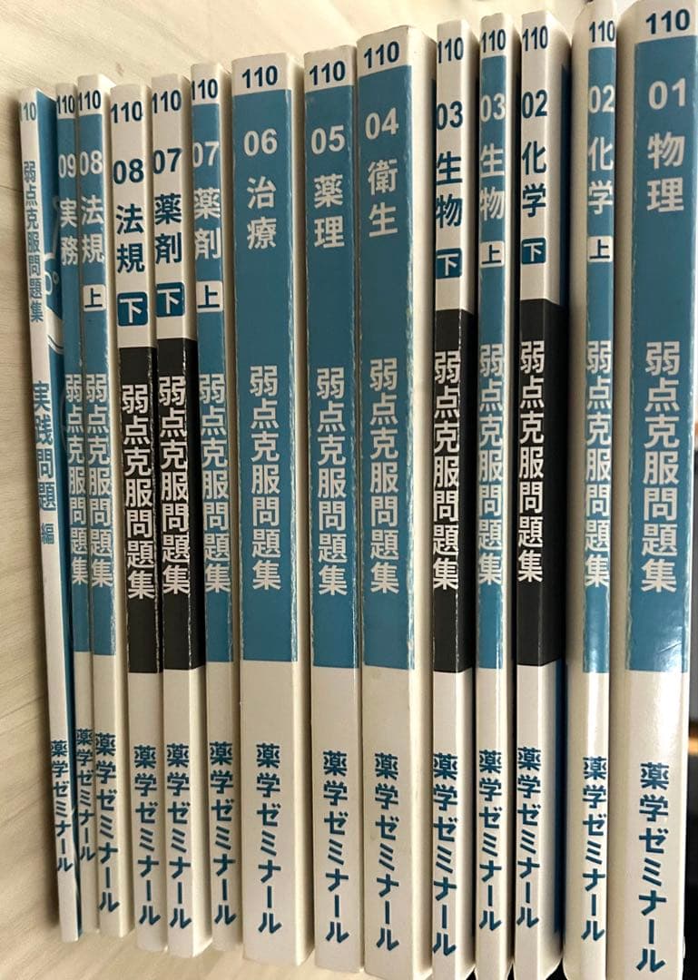 110回薬剤師国家試験　1年コース 白問 薬ゼミ