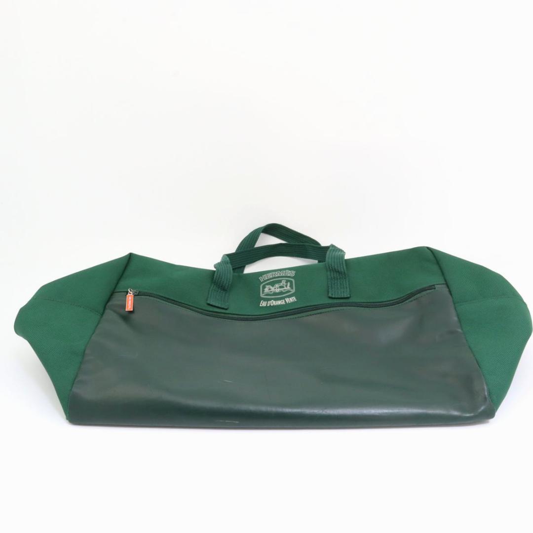 エルメス オードランジュヴェルト ボストンバッグ トラベルバッグ 旅行かばん